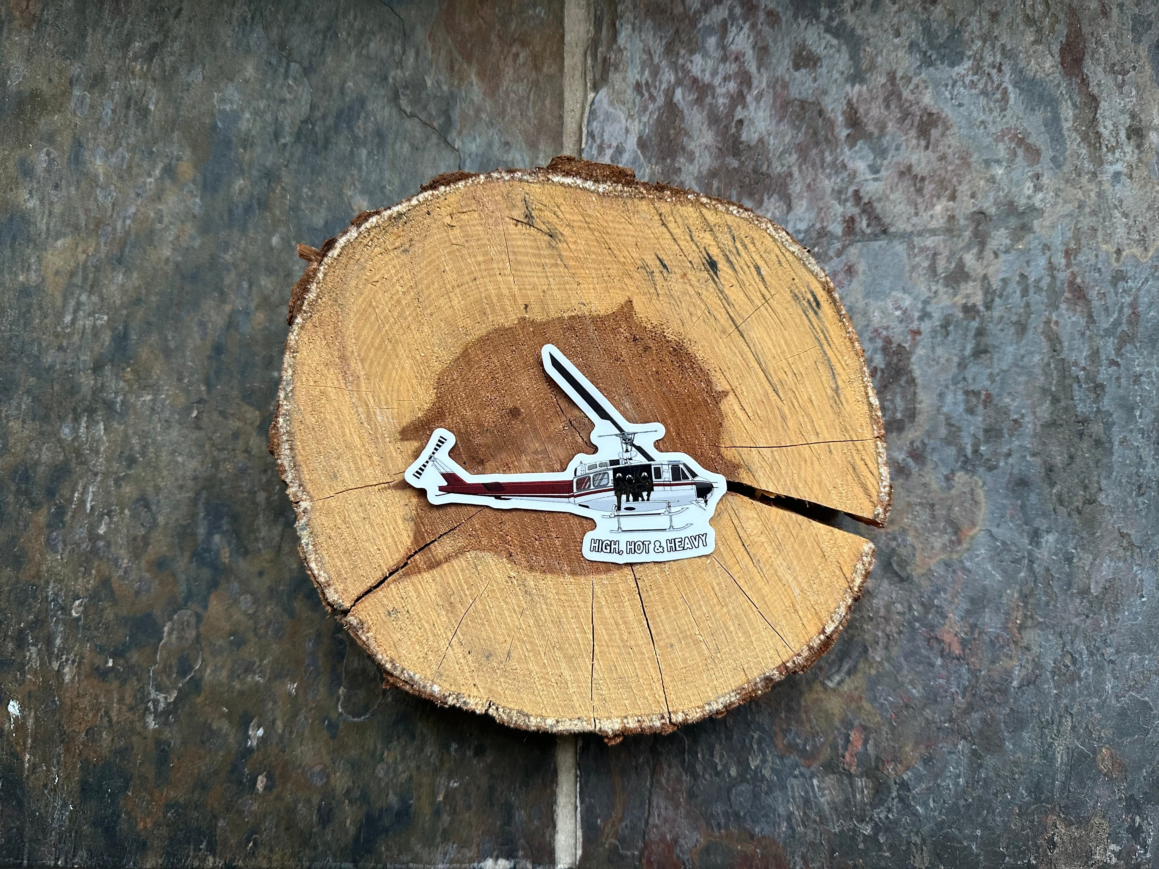 High, Hot, & Heavy Sticker – All-Hazard Aviation Company